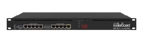 Mikrotik RB3011UIAS-RM Ethernet Negro