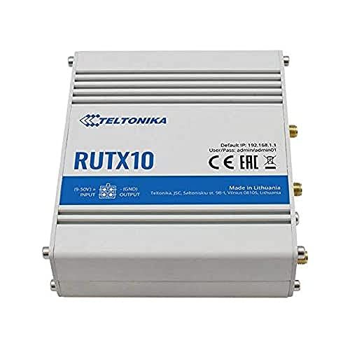 Teltonika RUTX50 routeur Sans Fil Gigabit Ethernet 5G Acier inoxydable