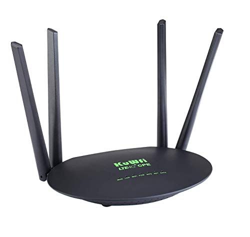 KuWFi Router 4G SIM Portatil, Modem 4G SIM