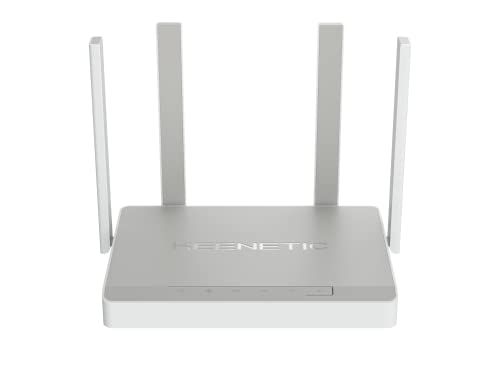 Keenetic Hero (KN-1011-01EN) Rúter gigabit WiFi 6 en Malla de Banda Dual AX1800