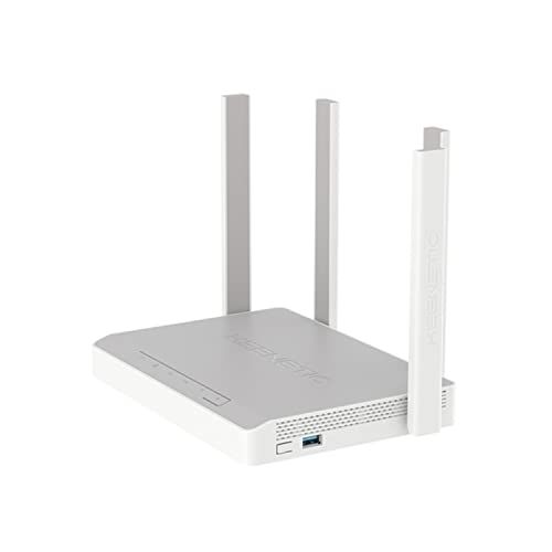 Keenetic Hoper DSL Módem Router Wi-Fi 6 en Malla supervectorial VDSL2/ADSL2+ AX1800