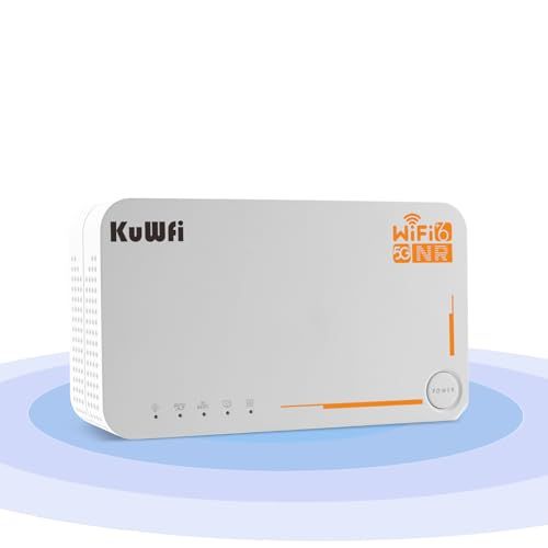 KuWFi Router 5G Sim WiFi 6